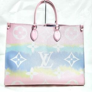 Louis Vuitton OnTheGo GM Size “Escale Blue” Tote SOLD OUT EVERYWHERE!!